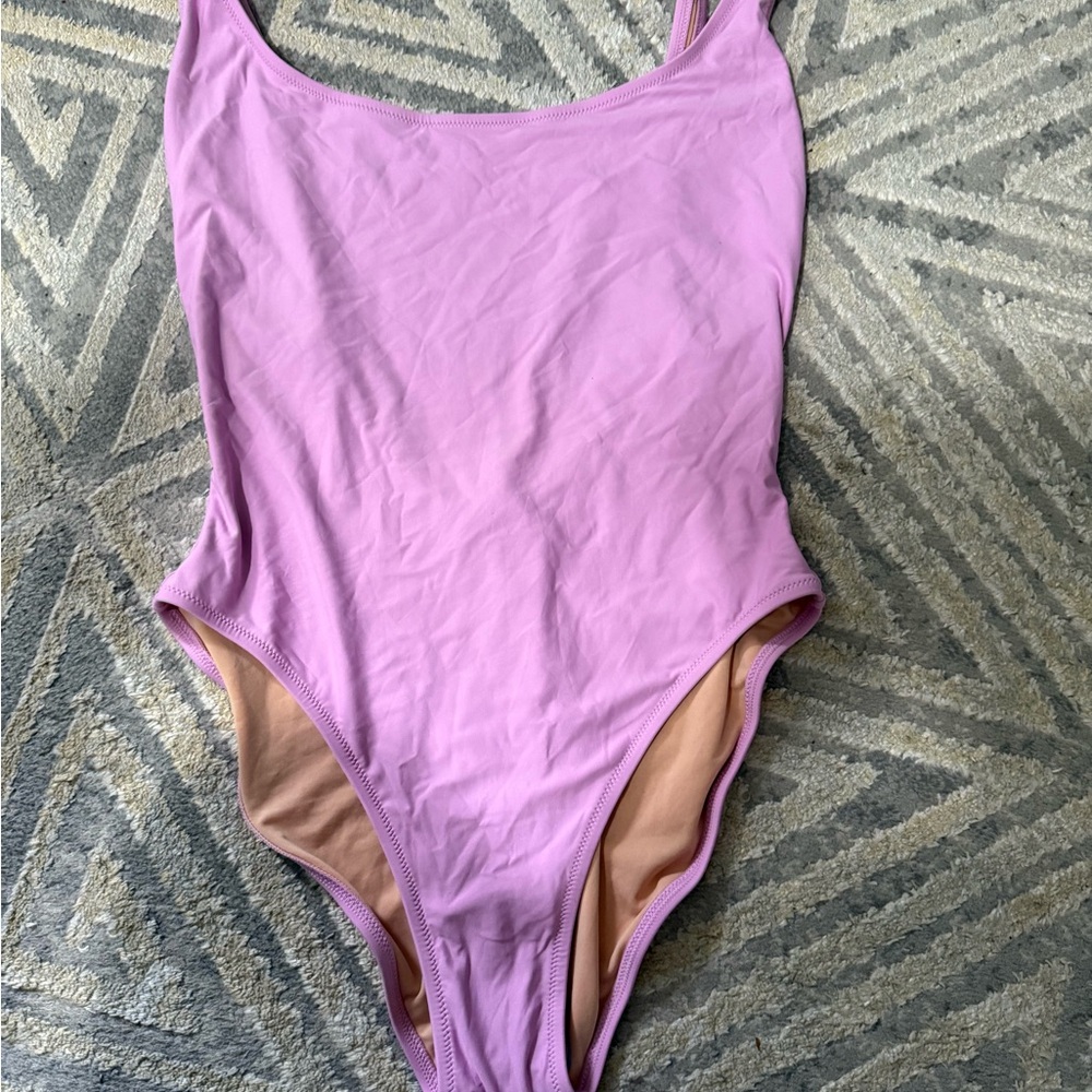 J crew Lavender One Piece Swimsuit
